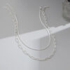 1PCS-Retro-Niche-Accessory-Plain-Chain-Silver-Necklace-Simple-Temperament-Layered-Double-Layered-Collarbone-Chain-Plain_172478d0-4e8c-4d99-bdff-2ad4522eb8a3