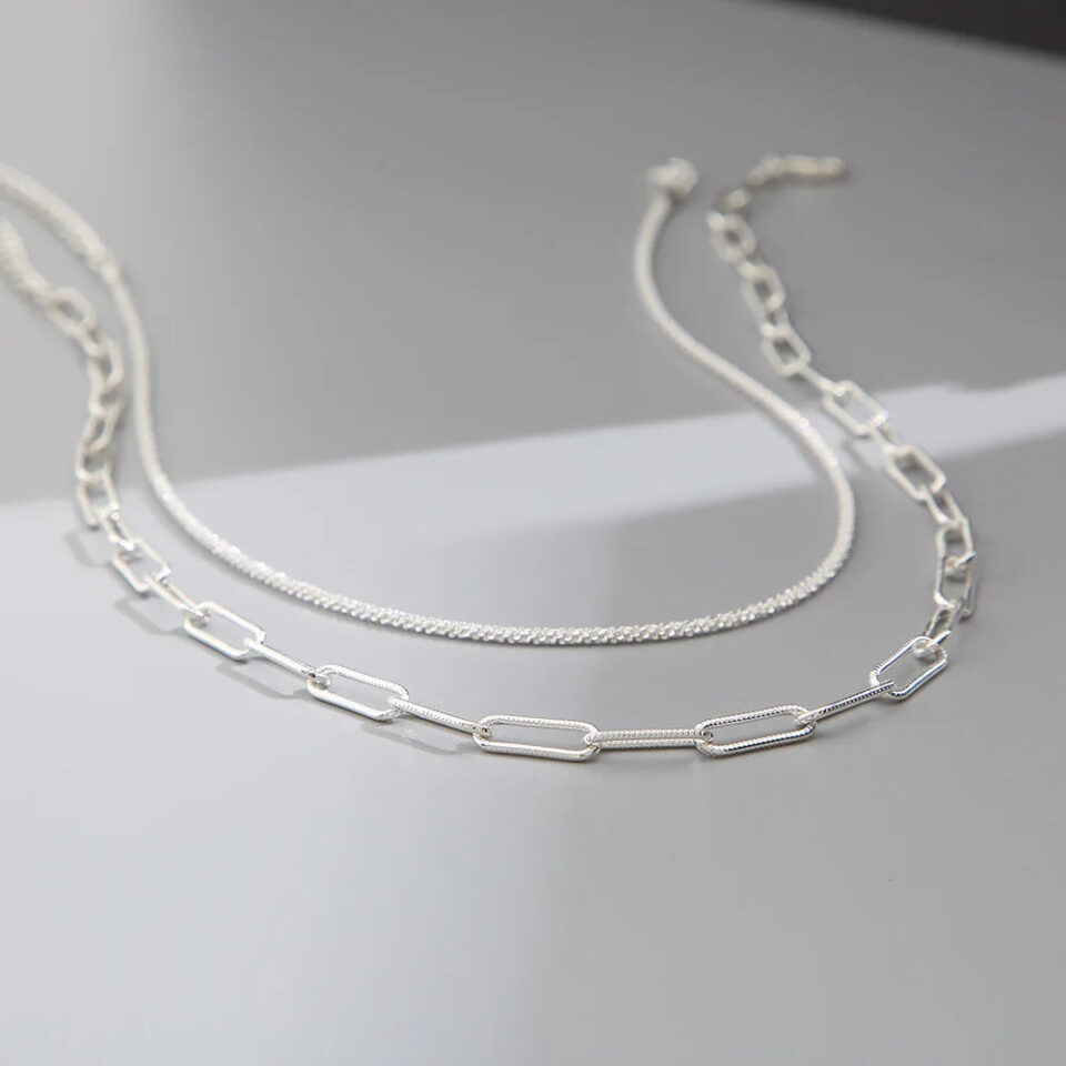 1PCS-Retro-Niche-Accessory-Plain-Chain-Silver-Necklace-Simple-Temperament-Layered-Double-Layered-Collarbone-Chain-Plain_6e80e495-1b2a-43dc-aa09-f26b458a0560