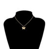 Cute-Butterfly-Pendant-Necklace-For-Women-Simple-Ins-Clavicle-Chain-Item-Jewelry-Korean-Fashion-Necklace-Jewelry