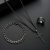Fashion-Punk-Black-Color-Cross-Pendant-Necklace-Bracelet-Ring-Set-for-Men-Boys-Hip-Hop-Stainless_13dbb058-070c-42a8-b714-8bedadeafe2a
