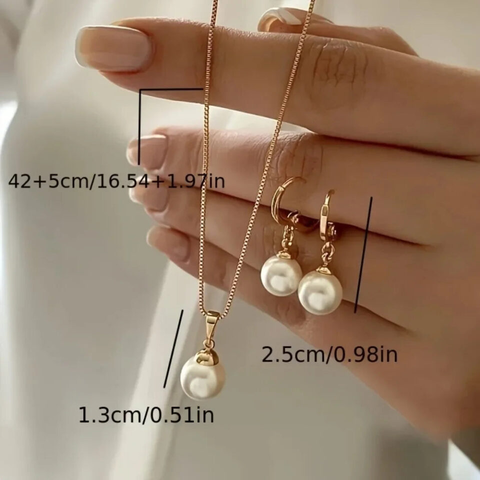 Stylish-Simple-Necklace-and-Earrings-Set-with-Imitation-Pearl-Pendant-Women-s-Golden-Valentine-s-Day_76842365-8ec7-4572-a38b-15387ff4dbf2