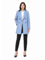 Skyline Double-Breasted Wool Blend Coat