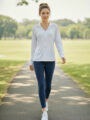 Women’s UPF Sun Protection Hoodie Jacket with Detachable Visor