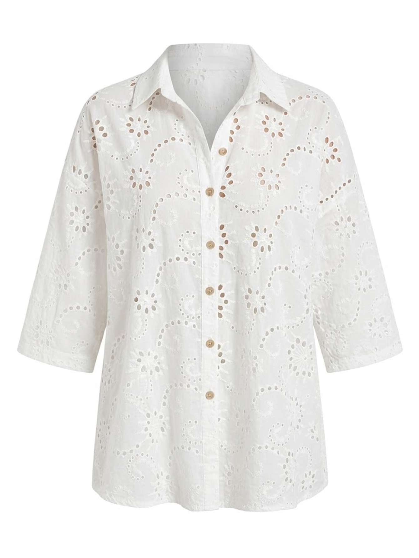 Adeline Polished Button Front Shirt